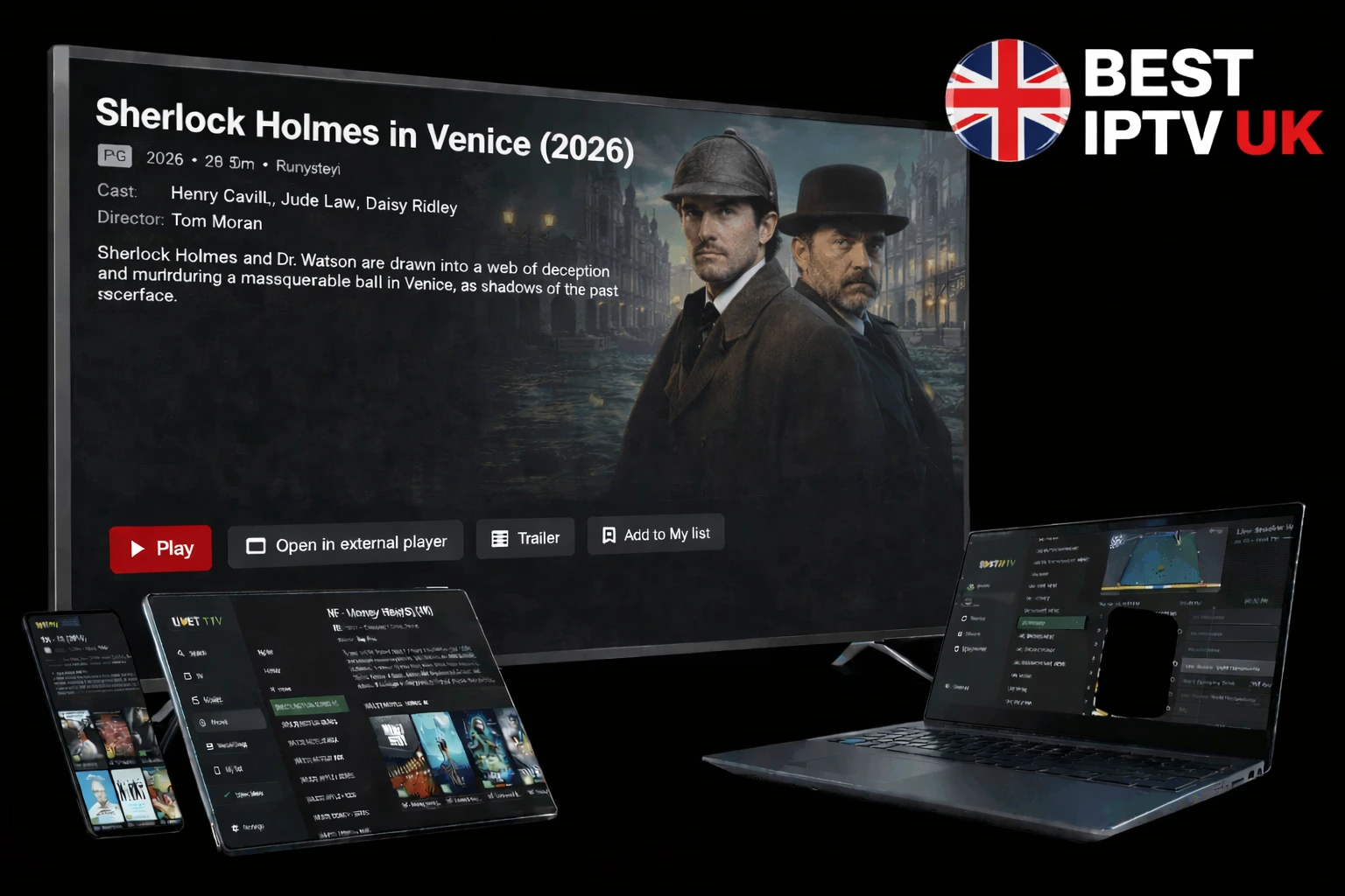 Affordable IPTV subscriptions UK 2026 — Zilio vs Great IPTV pricing